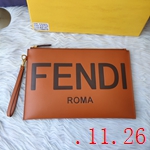 フェンディ風クラッチ財布コピー 059 牛革素材